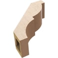 thumbnail image 6 of Ekena Millwork 5"W x 12"D x 12"H Valencia Rough Cedar Woodgrain TimberThane Knee Brace, Primed, 6 of 6