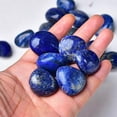 thumbnail image 5 of 1/2 lb Lapis Lazuli Tumbled Stones Bulk 1-2inch Healing Crystal Rough Gemstone Reiki Repair Rock Meditation Chakra Balance Purification Decoration Fountain Garden Decoration, 5 of 6