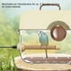 thumbnail image 5 of Uuiauoio Bird Cage Heater with Temperature Control Safe Heat Lamp for Budgies Canaries Small Pets Heating Source Night Time Warmth and Terrarium Accessory,Heating Even Heat Source Safe, 5 of 9