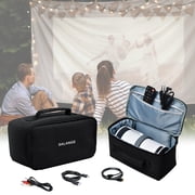 ZDSSY Projector Case for HY320 HY300,Carrying Case Bag,Compatible with Most Projectors 1PC Black