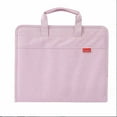 thumbnail image 2 of Canvas Accordion Bag Multi Layer Document Bag Student Document Bag Portable Test Paper Bag Storage Bag, 2 of 6
