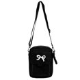 thumbnail image 2 of Nailon para Bandolera Diaria Mujer Bolso Tipo Cartera Color Sólido Con Lazo, 2 of 9