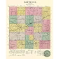 thumbnail image 3 of Everts 20x24 Black Modern Framed Museum Art Print Titled - Norton Kansas - Everts 1887, 3 of 5