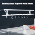thumbnail image 3 of With 6 Hooks Professional Knife Rack, Knife Holder, For Workshops Kitchen Kitchen Utensil Garage, 3 of 8