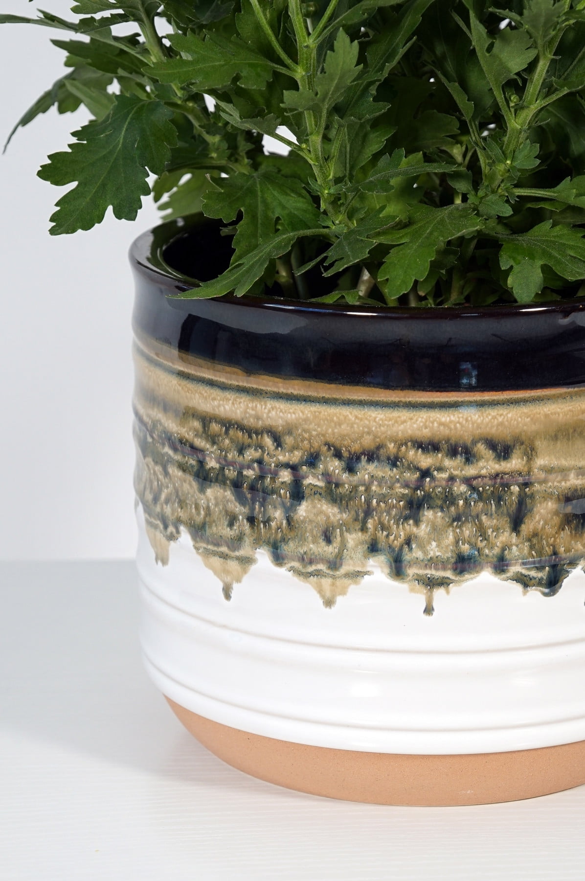 Better Homes & Gardens Pottery 12" Nikolaos Ceramic Planter