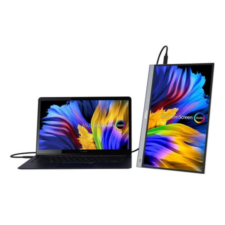 ASUS - ZenScreen MQ16AH 15.6" OLED Portable Monitor