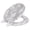 Gray, variant on Marble Print Toilet Seat