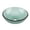 Green, variant on Renovator's Supply Frosted Green Tempered Glass Mini Bowl Vessel Sink with Drain