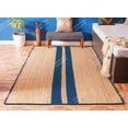 thumbnail image 3 of Chouhan Rugs Natural Jute Light Blue Lined Rug Bohemian Rug Decor Rug Handwoven Rug Custom Rug Decorative Rug, 3 of 8