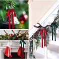 thumbnail image 5 of Off White Velvet Christmas Bows, Elegant Ivory Bows for Christmas Tree Ornaments, Wreaths, Gift Wrapping,Wedding Outdoor Indoor Decor, 5 of 6