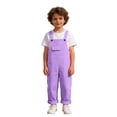 thumbnail image 4 of ZHOGXU Kids Girls Boys Romper Sleeveless Suspenders Solid Color Comfortable Fashion Jumpsuit For Stage Performance And Daily Wear,Purple,9-10 Years, 4 of 4