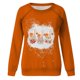 thumbnail image 4 of Sudaderas de Acción de Gracias Para Mujer, Camiseta Holgada Estampada A La Moda, Blusa de Manga Larga, Tops Casuales de Cuello Redondo Odeerbi  ODB203788, 4 of 4