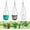 Multicolor, variant on 3Pcs Indoor Hanging Flower Pots,Visible Water Level Basket for Gardening,Green Plastic Hanging Planters for Outdoor,Indoor,Garden Plants