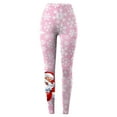 Aligament Christmas Leggings for Women, Gold Leggings for Women, Womens