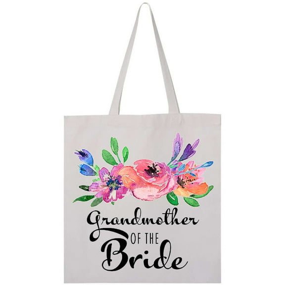 Inktastic Grandmother of the Bride with Bouquet Tote Bag