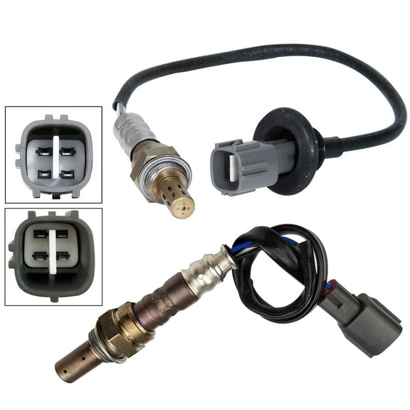 Maxfavor 2Pcs O2 Oxygen Sensor for 1997 1998 1999 Toyota Avalon 3.0L Calif. Left Upstream Downstream