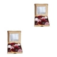 thumbnail image 3 of Yuarrent Durabilidad duradera Precio asequible Paneles de pared de flores artificiales Flores artificiales ecológicas de bajo mantenimiento ocho 2Conjunto, 3 of 6
