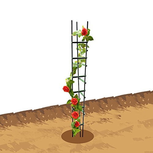 Mr.Garden VShape Expandable Trellis,pergola, EggPlant Trellis, 3pcs of