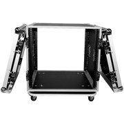 ProX T-10RSS 10U 10 Space Flight Case 19 Inch Depth W/Casters