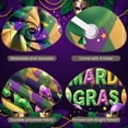thumbnail image 3 of Colorful Letters+Mardi Gras Banner+Cruise Ship Design+Cruise Display+Palm Tree Decor+Mardi Gras Mask+Mardi Gras Backdrop+for+Mardi Gras Celebration+Cruise Party+Crew Gathering, 3 of 8