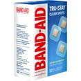 thumbnail image 3 of Band-Aid Brand Adhesive Bandages, Comfort-Flex Clear Spots, 50 Count, 3 of 9