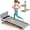 Silver, variant on Einhomn 450lbs Walking Pad Treadmill with 15% Auto Incline 12-Level, 3.5HP Under Desk Treadmill with RGB UI Screen, Bluetooth Speaker, APP & Remote Control