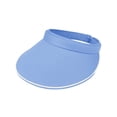 thumbnail image 2 of Visière en Sergé de Coton pour Femmes, Bleu Clair, 2 of 3