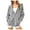 Gray, variant on Ymyiu Sweaters for Women Women's Drawstring Zip Up Cute Hoodies Fall Jacket Oversized Casual Sweatshirts with Pocket (Grey,XL)