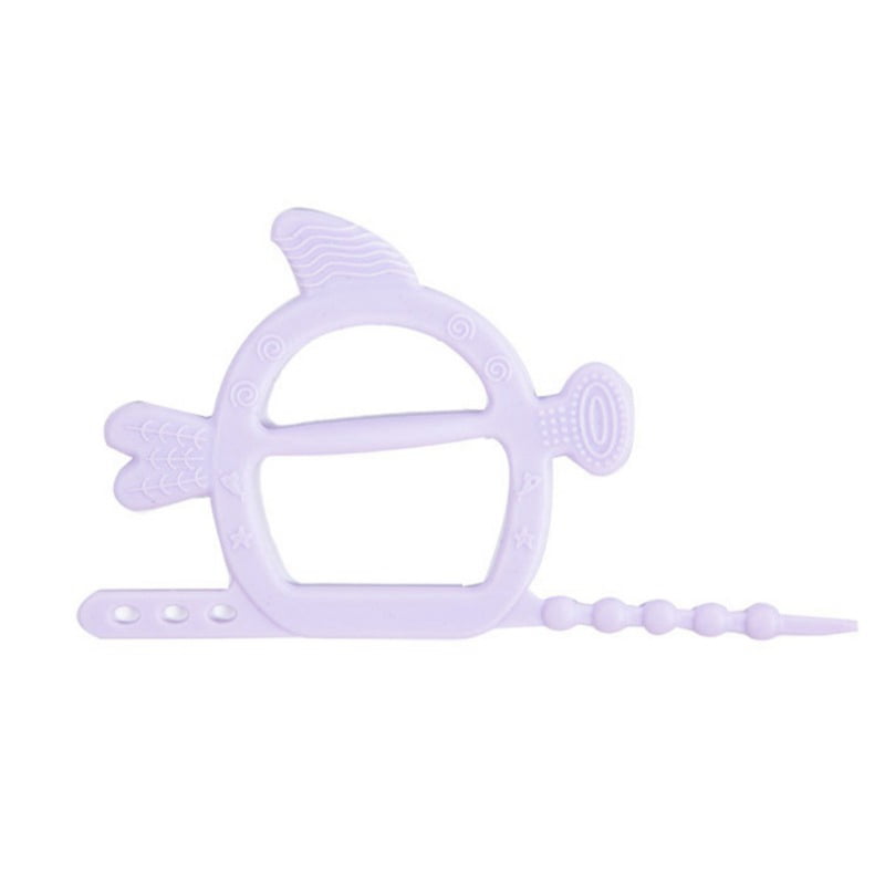 Nontoxic Silicone Teether Baby Kids Child Finger Guard Stop Thumb