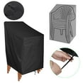 thumbnail image 5 of Heavy Duty High-back Patio Chair Cover Waterproof Outdoor Furniture Chair Covers Set of 4, 5 of 7