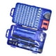 thumbnail image 4 of Juego de Destornilladores de Tuerca de Tornillos de Acero 115-IN-1 para Reloj Shamjiam Herramientas de Reparación de Teléfonos Móviles Azul, 4 of 8