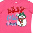 thumbnail image 4 of Inktastic Baby It's Cold Outside Boys or Girls Toddler T-Shirt, 4 of 5