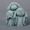 thumbnail image 4 of Statue de Moine Spirituel Zen Chinois, 4 of 8