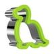 thumbnail image 1 of Methold Sandwich Slicer Acero inoxidable Pan Huevo Desayuno Galleta Pie Rebanar Molde Reutilizable Lavable Molde Hotel Bar Panadería Cocina Electrónica Forma animal, 1 of 6