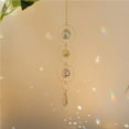 thumbnail image 4 of Atrapasueños de cristal, parasol colgante de prisma de cristal para hacer arcoíris, regalo de hadas para decoración del hogar y el coche de ventana, 4 of 5