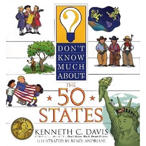 Pre-Owned Title: Dont Know Much about the 50 States Thirteen Strip Paperback