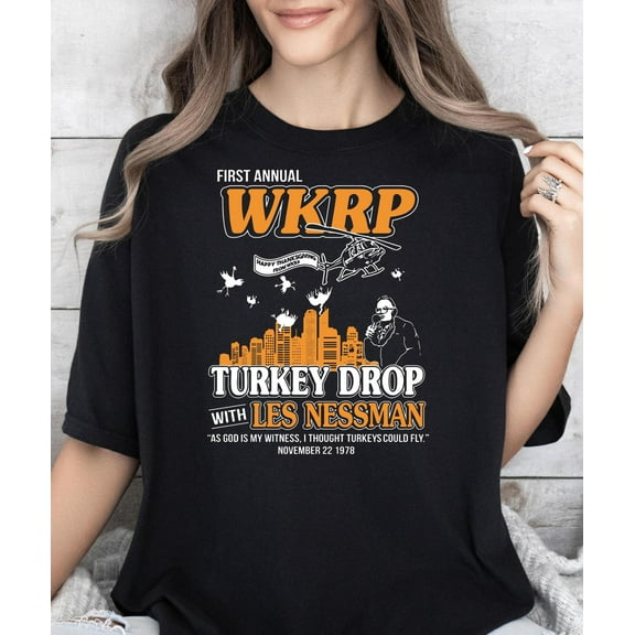 First Annual WKRP Turkey Drop Les Nessman###ANANDHIS ART LLC