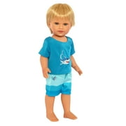 18 Inch Doll Clothes- Get Ready for Summer Swim Trunks Set for 18 Inch Boy Dolls