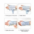 thumbnail image 5 of Muñequera para túnel carpiano, soporte ajustable para dormir de noche con férulas para mano izquierda, 5 of 5
