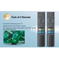 thumbnail image 4 of 2 Pack Universal Replacement for Samsung-Smart-TV Remote Control - Compatible with Samsung-Frame TV Crystal QLED OLED UHD Curved Neo 4/8K Smart TVs with Buttons for Netflix, Prime Video, Hulu, 4 of 11