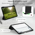 thumbnail image 5 of KOMI Nouvel Étui iPad Pro 13 Pouces M4 (Modèle 2024, 7e Génération) avec Porte-Crayon, Étui Intelligent pour iPad [Compatible avec Pencil Pro et Pencil (USB-C)], Prend en Charge Touch ID et l'Activation/désactivation Automatique, 5 of 5