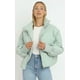 thumbnail image 2 of Chaqueta de algodón cálida y sencilla con cuello alto, informal, urbana y versátil para mujer, 2 of 6