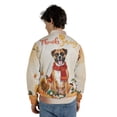 thumbnail image 5 of Happy Thanksgiving Boxer with Turkey Pumpkins Autumn Vibes All Over Print 3D Baseball Jacket Boxers Dog Lover Gifts Idea Bomber Jacket Softball - 12018, 5 of 6
