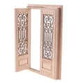 thumbnail image 3 of Mini puerta de pantalla doble DIY, regalos exquisitos realistas, ambiente de vida que no se desvanece, accesorio de moda atractivo único 1/12 Inevent FN001813-00, 3 of 7