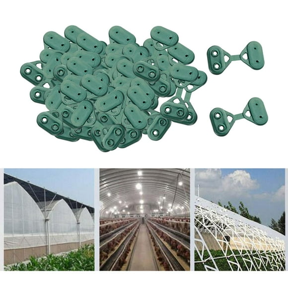 50Pcs Shade Cloth Clips Lock Grips Hook Clips Windproof Tarp Clips Shade Net Clips for Outdoor Garden Yard Greenhouse Anti Bird Netting