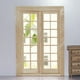 thumbnail image 2 of Generic 1/12 Dollhouse Miniatura Exterior Puerta de 28 Paneles Color de, 2 of 8