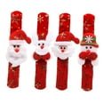 thumbnail image 5 of NIYANGLE 6Pcs Slap Bracelets for Kids Boys Snowflake Party Favors Circular Wearable, 5 of 8