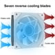 thumbnail image 5 of Ventilador para Computadora PWM Con Cubierta ARGB 12cm Velocidad 1800RPM Caja, 5 of 9