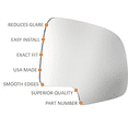 thumbnail image 7 of 99-04 Jeep Grand Cherokee, Left Driver, Replacement Mirror Glass Lens with Adhesive, USA, 7 of 7