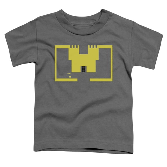 Atari Adventure Screen Art S/S Toddler T-Shirt Charcoal